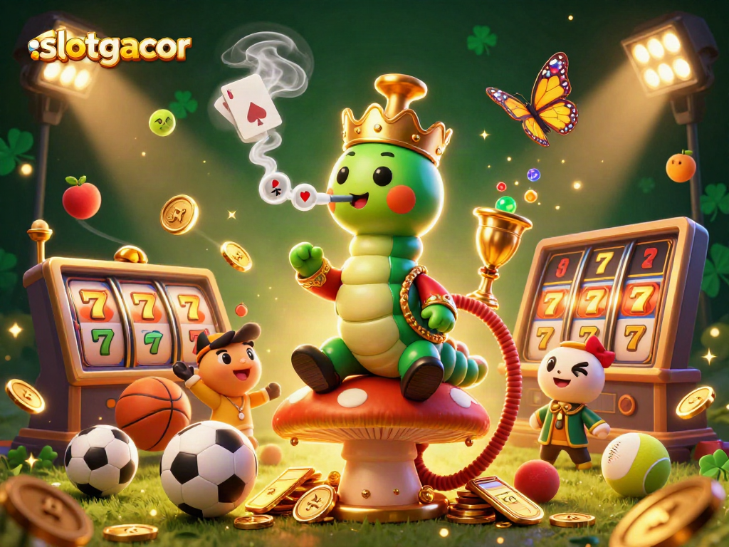 Experience slotgacor gaming thrills with vibrant 3D characters and dynamic casino elements!