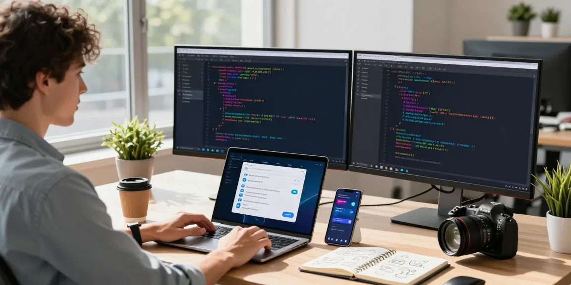 Seamlessly engaging with Telegram Download on a modern workspace setup.